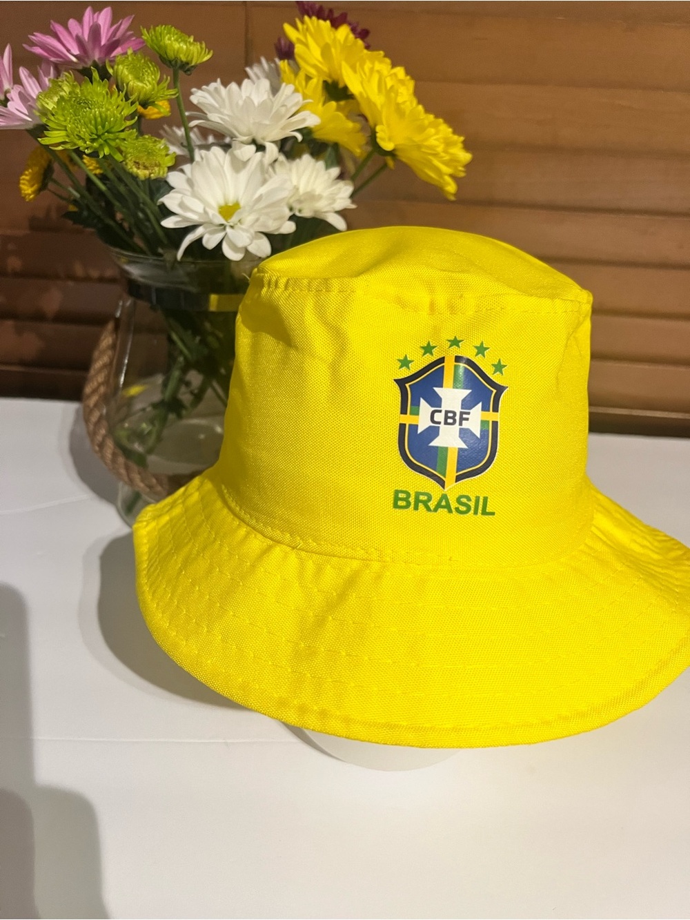 Brasil Yellow CBF Bucket Hat